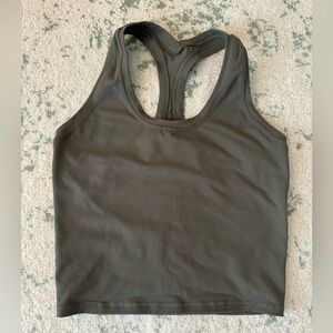 Olive Green Racerback Tank